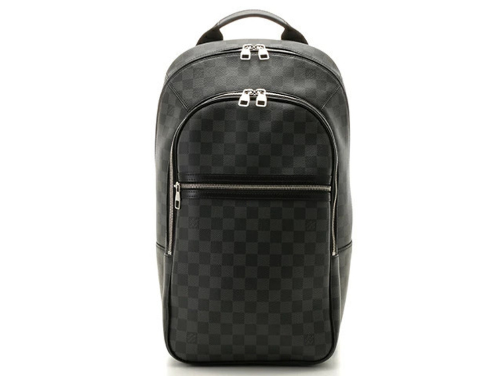 LOUIS VUITTON Backpack Michael Damier Graphite Black